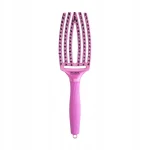 Četka za raščešljavanje Olivia Garden Fingerbrush Nylon Mix - Venus Pink (X)