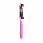 Četka za raščešljavanje Olivia Garden Fingerbrush Nylon Mix - Venus Pink (X) - Slika 4