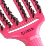 Četka za raščešljavanje Olivia Garden Fingerbrush Nylon Mix - Mars Red (X) - Slika 2