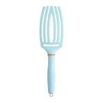 Četka za raščešljavanje Olivia Garden FingerBrush Boar&Nylon - Bubble Blue - Slika 3
