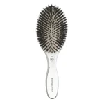 Četka za raščešljavanje Olivia Garden Expert Care Oval Boar Bristles - Silver