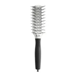 Četka za feniranje Olivia Garden Essential Style Double - Silver