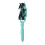 Četka za raščešljavanje Olivia Garden Fingerbrush - Nylon Mix - Mint - Slika 2