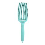 Četka za raščešljavanje Olivia Garden Fingerbrush - Nylon Mix - Mint
