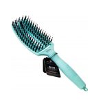 Četka za raščešljavanje Olivia Garden Fingerbrush - Nylon Mix - Mint - Slika 3