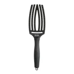Četka za raščešljavanje Olivia Garden FingerBrush Boar&Nylon - Full Black Medium