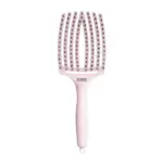Četka za raščešljavanje Olivia Garden Fingerbrush Nylon Mix - Pastel Pink L