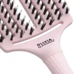 Četka za raščešljavanje Olivia Garden Fingerbrush Nylon Mix - Pastel Pink L - Slika 3