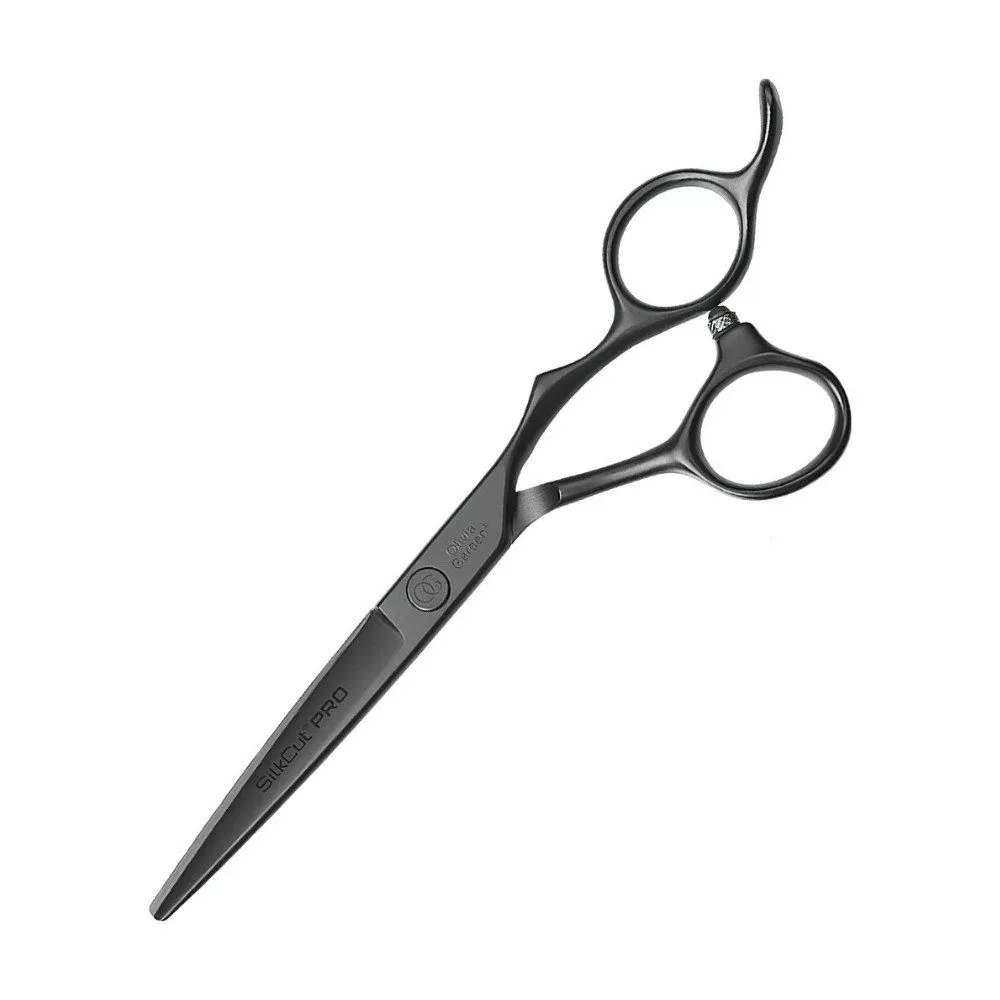 OGMBR57BOX Makaze za šišanje Olivia Garden Silkcut Pro Matt Black - 6,50'' - Slika 1