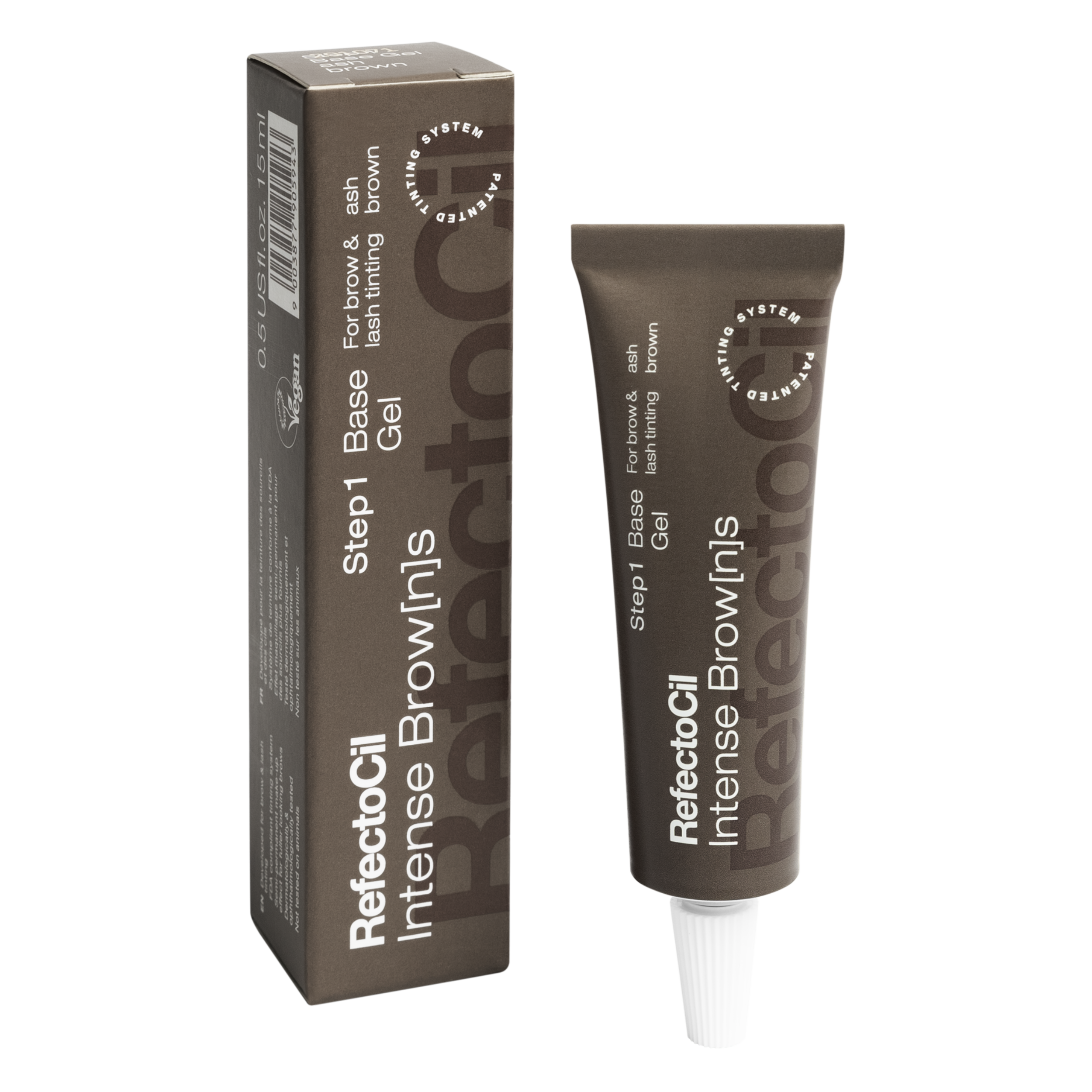 Gel baza za obrve i trepavice RefectoCil 15 ml - Pepeljasto smeđa - Slika 1