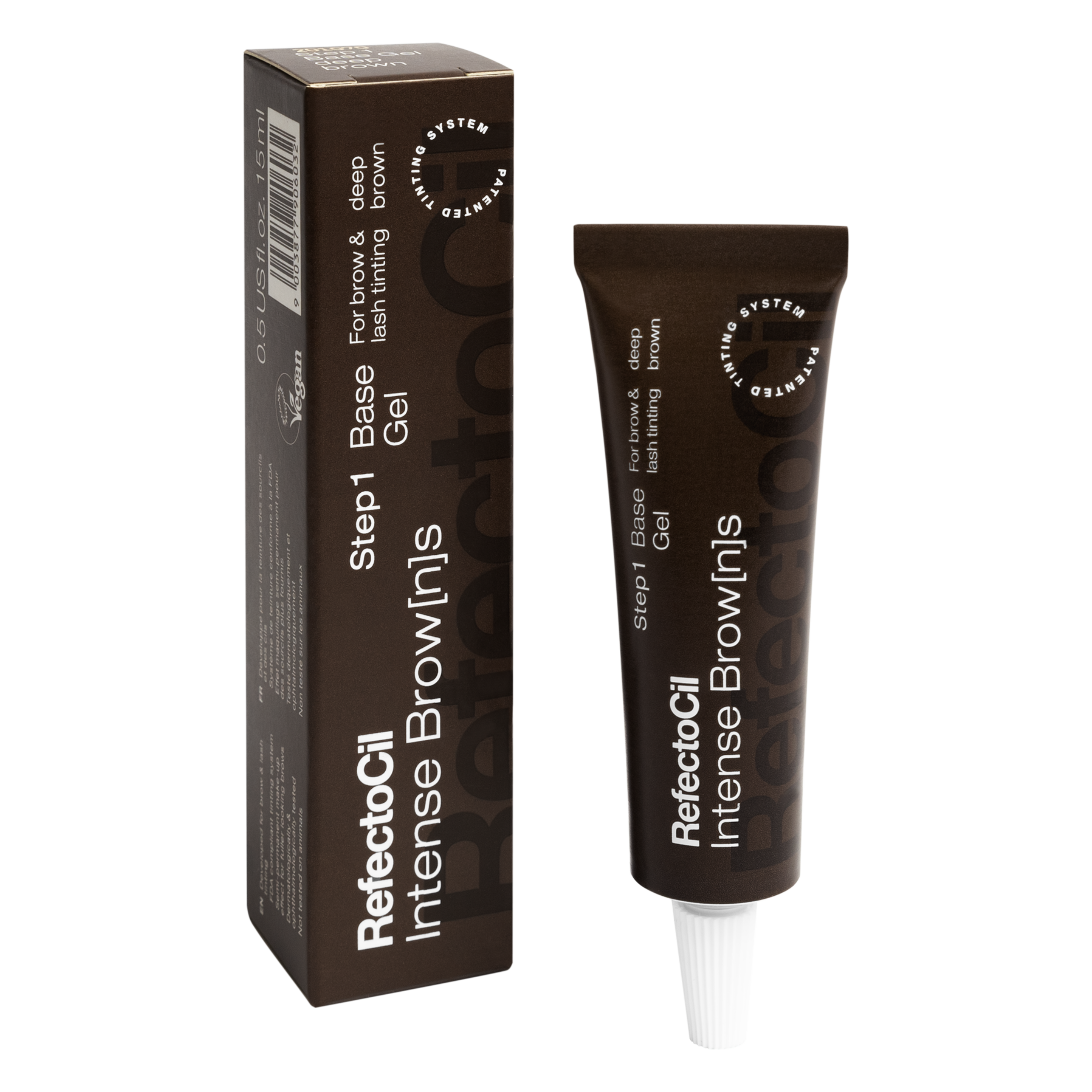 Gel baza za obrve i trepavice RefectoCil 15 ml - Smeđa - Slika 1