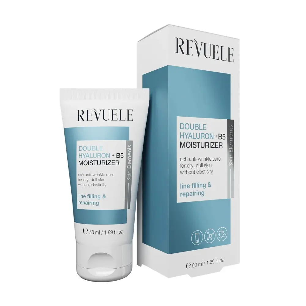 REV8363-1-1 Krema za lice Revuele Double Hyaluron 50 ml - B5 Moisturizer - Slika 1