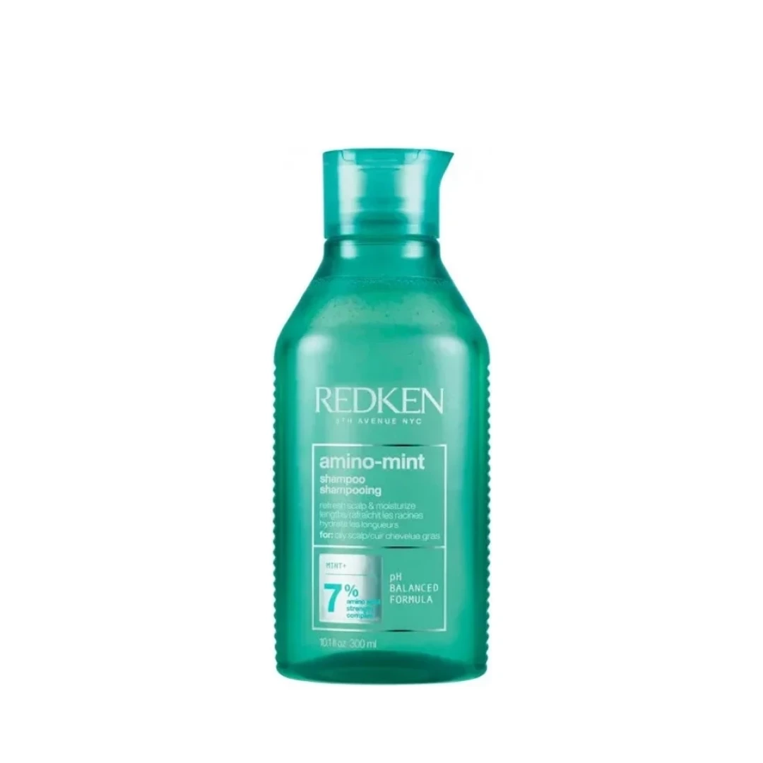 RK706837-p126524-processed-c11d4739-5bc9-4212-9547-9953294ec3d3 Šampon za masnu kosu Redken Amino Mint - 300 ml (R) - Slika 1
