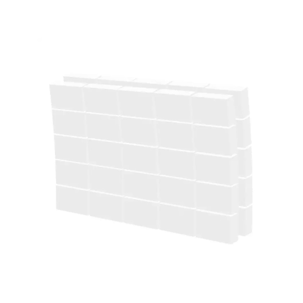 SX69279 Turpija za nokte Blok Staleks Pro Mini Bijela 150# - 50 kom - Slika 1