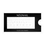 Šablon za nokte za pečate NeoNail Stamping plate - 27 (Outlet)