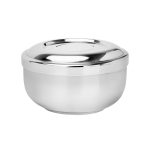 Zdjelica za brijanje Wanda s poklopcem - Inox  (Outlet)