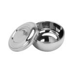 Zdjelica za brijanje Wanda s poklopcem - Inox  (Outlet) - Slika 2