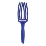 Četka za raščešljavanje Olivia Garden Fingerbrush Nylon Mix - Blue Jeans