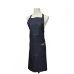 Radna kecelja Wanda Denim - Tamnoplava - Slika 3