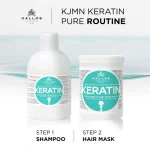 Maska za dubinsku obnovu kose Kallos Keratin - 1000 ml - Slika 2
