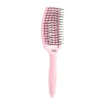 Četka za raščešljavanje Olivia Garden FingerBrush Nylon Double - Pastel Pink - Slika 4