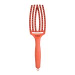 Četka za raščešljavanje Olivia Garden Fingerbrush Nylon Mix - Orange Dream