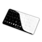 Šablon za nokte za pečate NeoNail Stamping plate - 27 (Outlet) - Slika 4