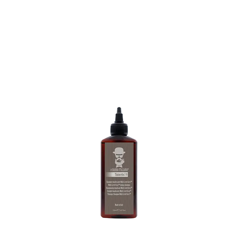tintoretto-7-9-150ml Šampon za toniranje sijede kose 7-9 Tintoreto Barba Italiana - 150 ml - Slika 1