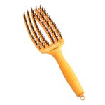 Četka za raščešljavanje Olivia Garden Fingerbrush Nylon Mix - Yellow Sunshine - Slika 2